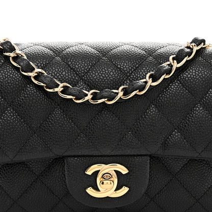 Chanel Caviar Quilted Mini Rectangular Flap Black 8 of 10