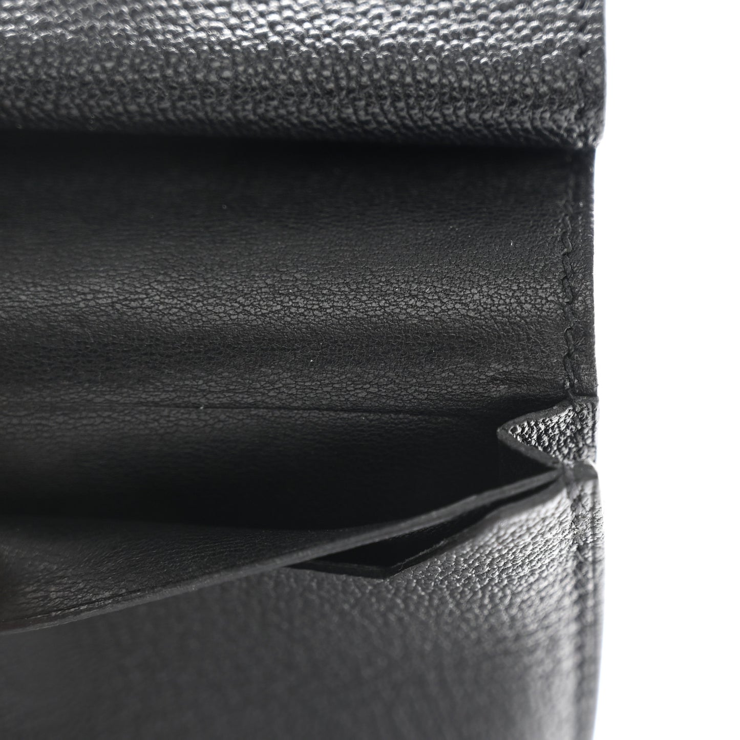 Chevre Mysore Mini Bearn Wallet Black