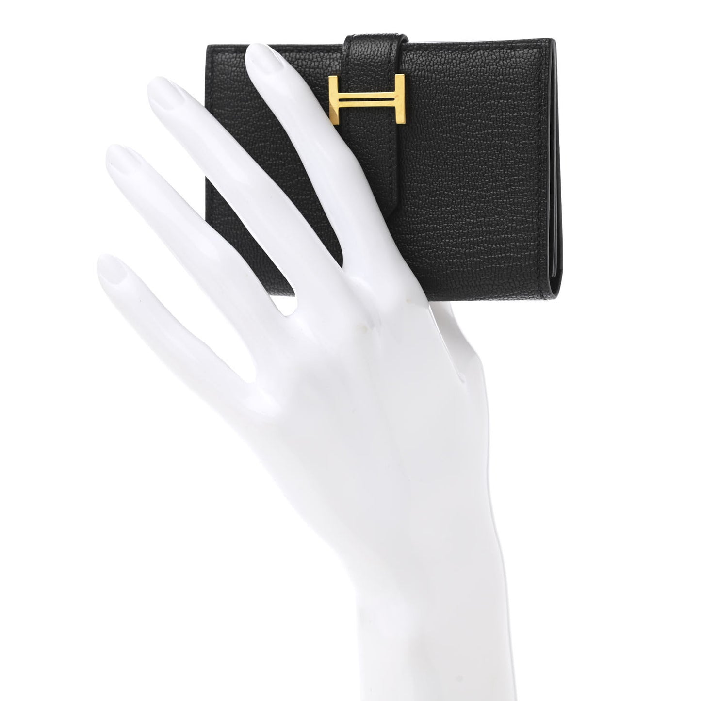 Chevre Mysore Bearn Card Holder Wallet Black