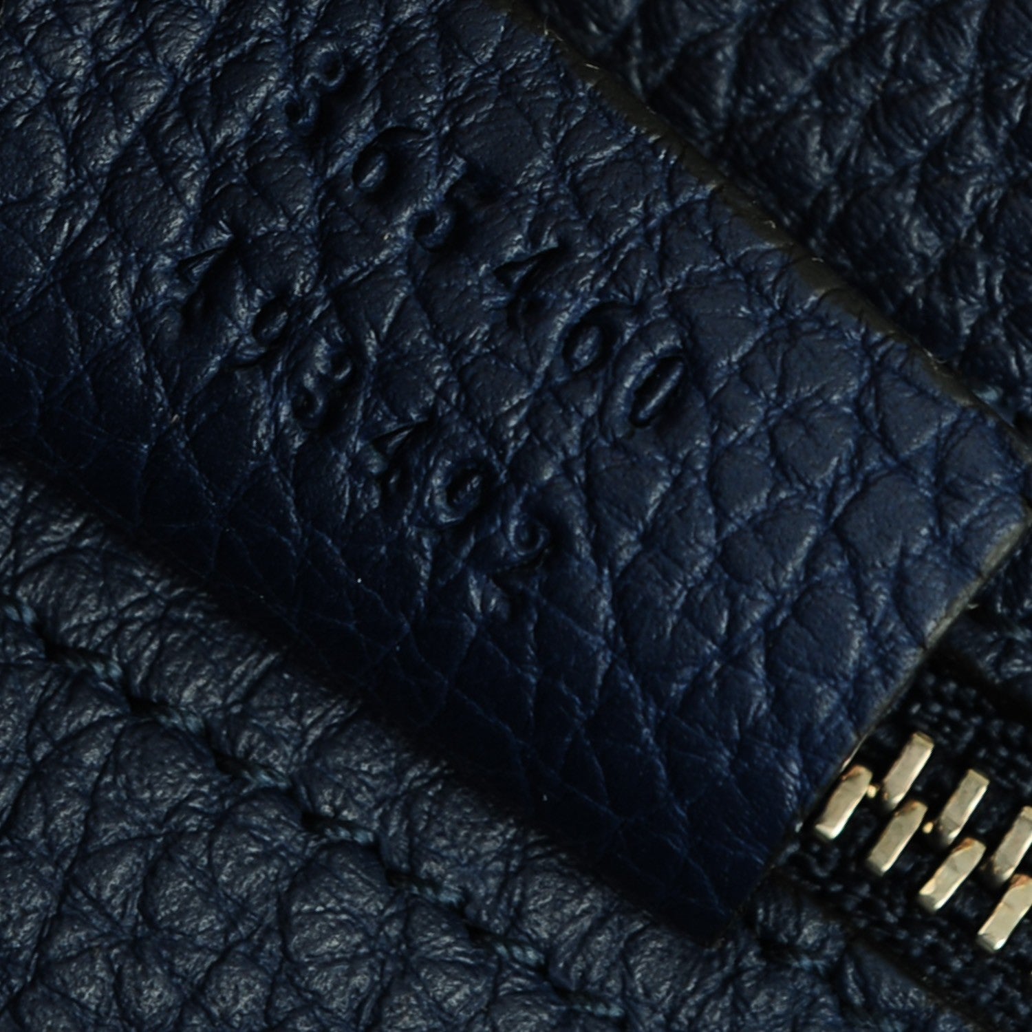 Gucci Soft Calfskin Small Jackie Top Handle Bag Classic Blue Marine 7 of 7