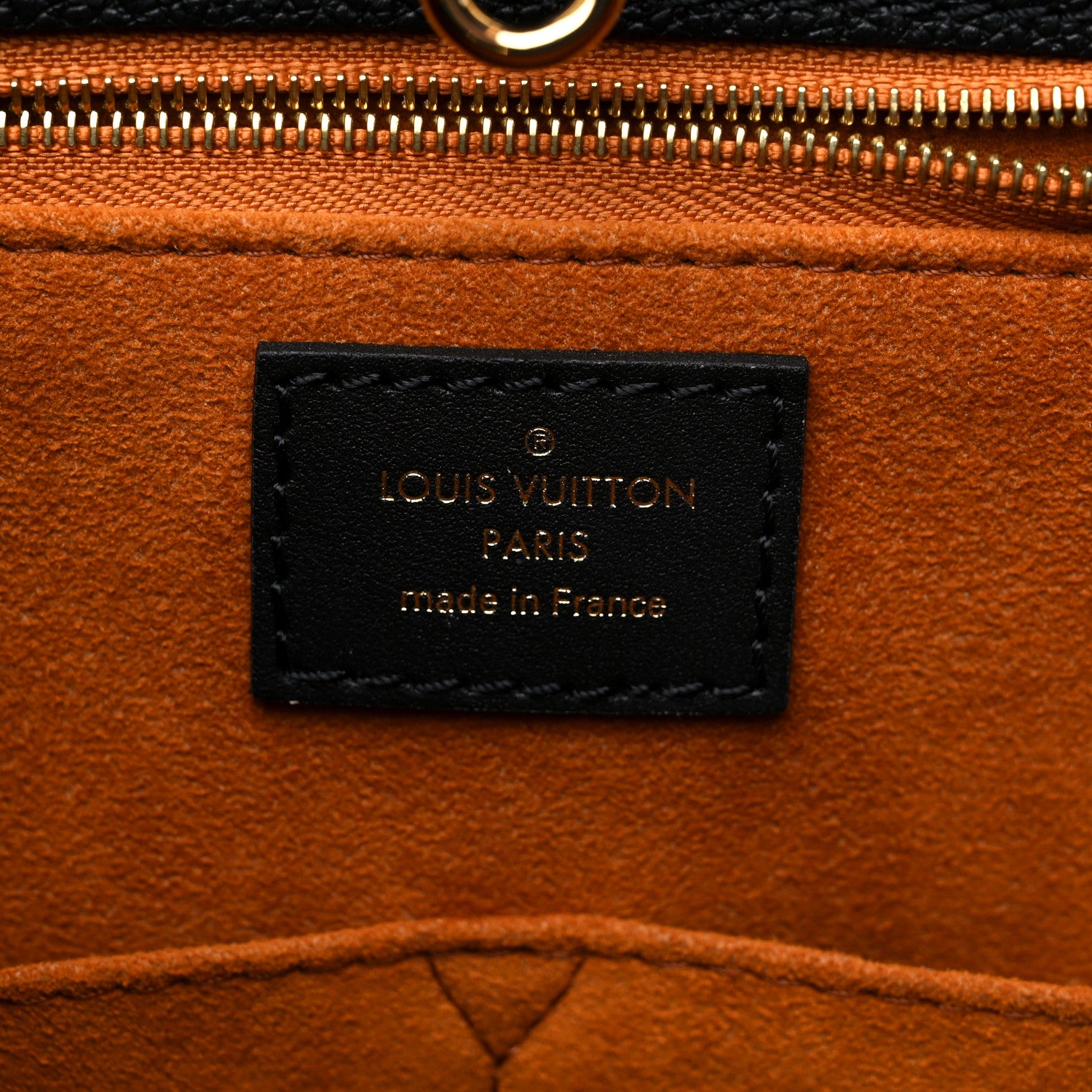 Louis Vuitton Empreinte Monogram Giant Onthego MM Black 6 of 9