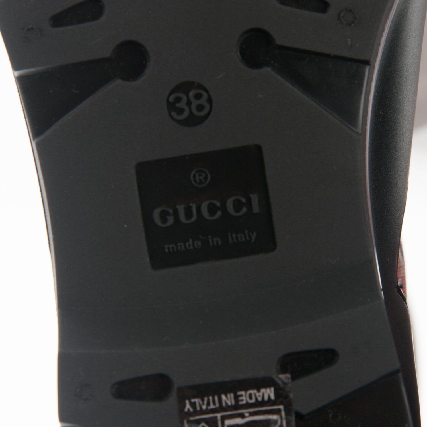 Gucci GG Supreme Monogram Blooms Flat Rubber Boots 38 Beige Multicolor 6 of 6