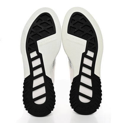 Louis Vuitton Mesh Calfskin Damier Embossed Fuel Power Sneakers 11 White 5 of 13