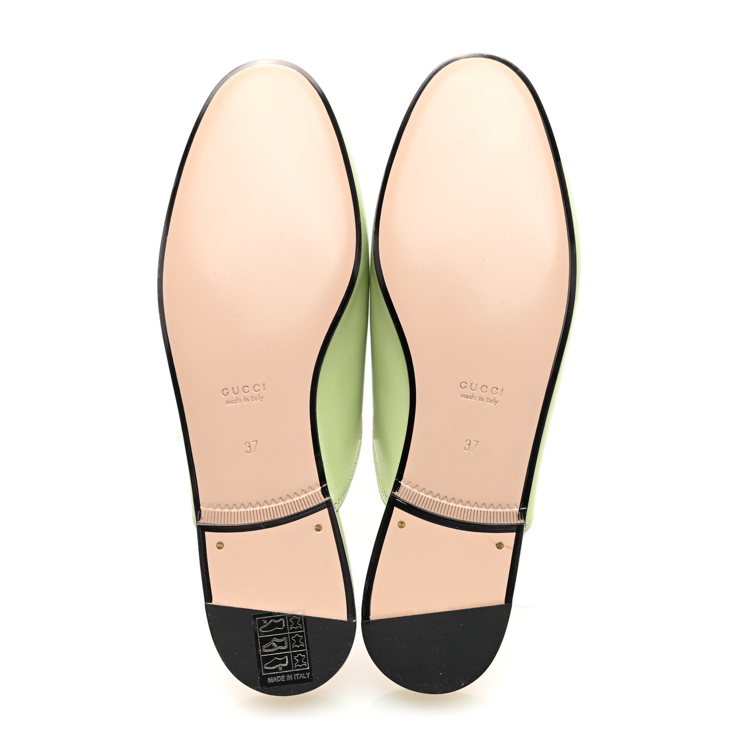 Malaga Kid Womens Princetown Slippers 37 Pistachio Green