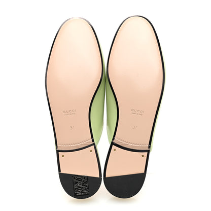 Gucci Malaga Kid Womens Princetown Slippers 37 Pistachio Green 4 of 6