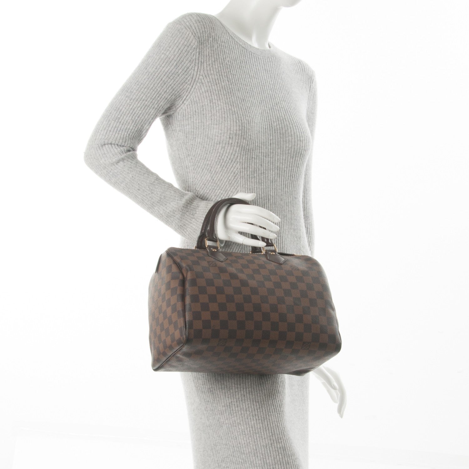 Louis Vuitton Damier Ebene Speedy 30 2 of 8