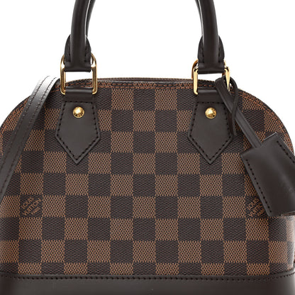 Louis Vuitton Damier Ebene Alma BB 7 of 9