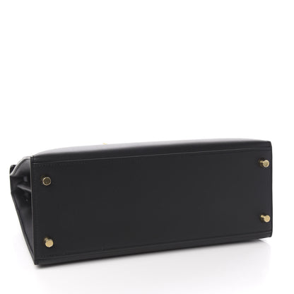 Hermes Sombrero Kelly Sellier 28 Black 4 of 36