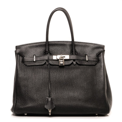 Hermes Togo Birkin 35 Black 1 of 24