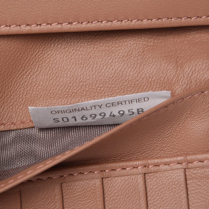 Bottega Veneta Nappa Intrecciato Continental Wallet Dusty Rose 9 of 11