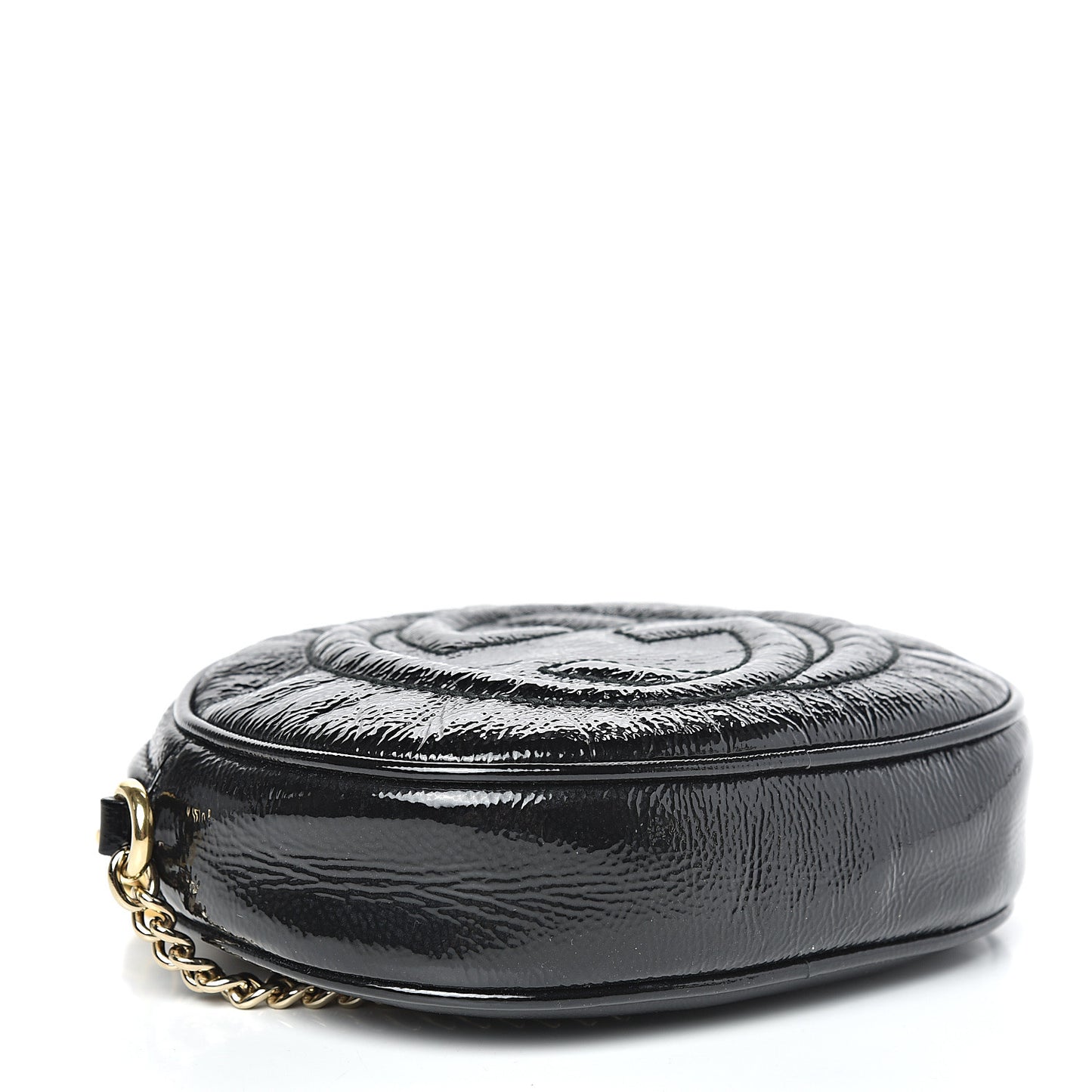Patent Mini Soho Chain Bag Black
