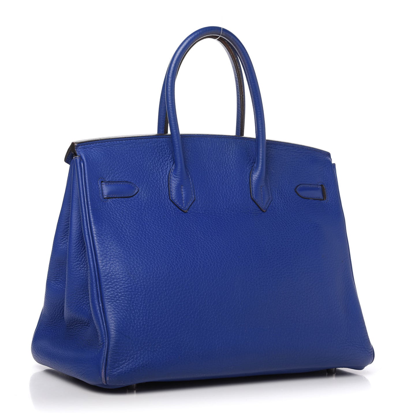 Togo Birkin 35 Bleu Electrique