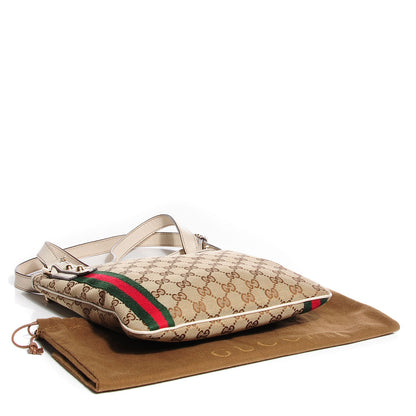 Gucci Monogram Web Jolicoeur Charms Messenger Bag Off White 4 of 7