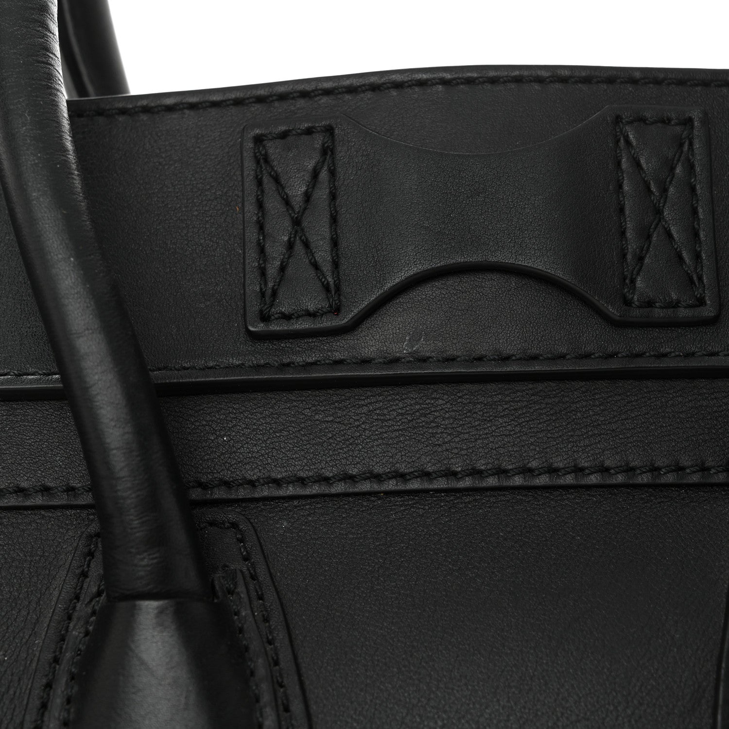 Celine Smooth Calfskin Mini Luggage Black 14 of 14