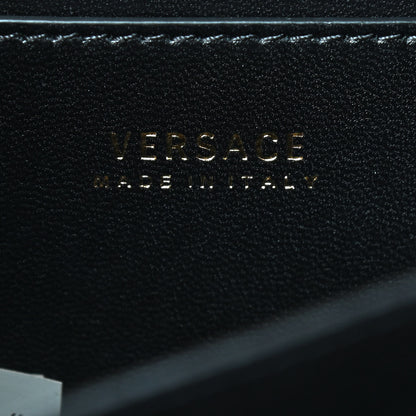 Versace Vitello Barocco Virtus Top Handle Shoulder Bag Pink 6 of 9