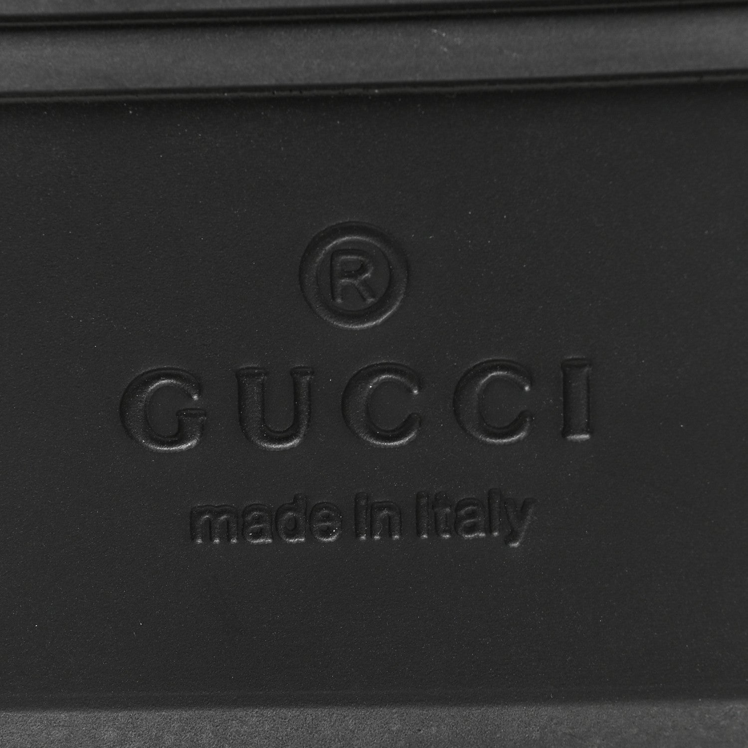 Gucci Rubber Mini Double G Womens Dad Sandals 36 Black 6 of 7