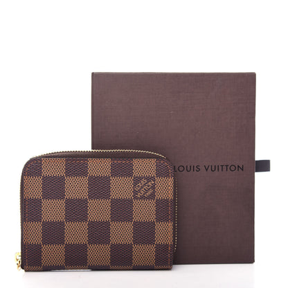 Louis Vuitton Damier Ebene Zippy Coin Purse 8 of 8