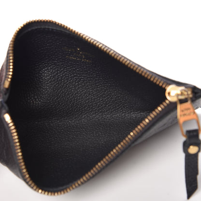 Louis Vuitton Empreinte Felicie Chain Wallet Zippered Insert Black 5 of 6