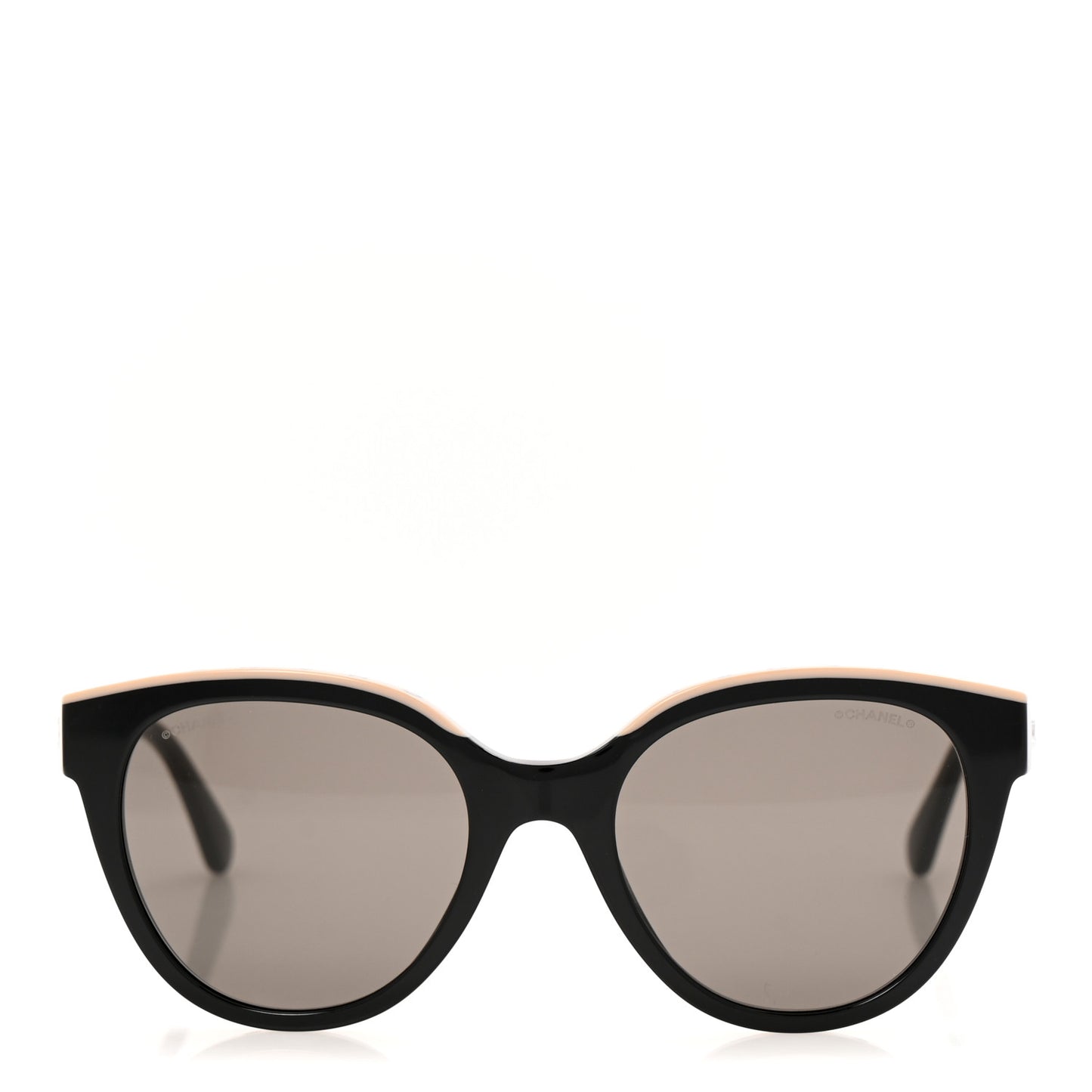 Acetate CC Butterfly Sunglasses 5414 Black Beige