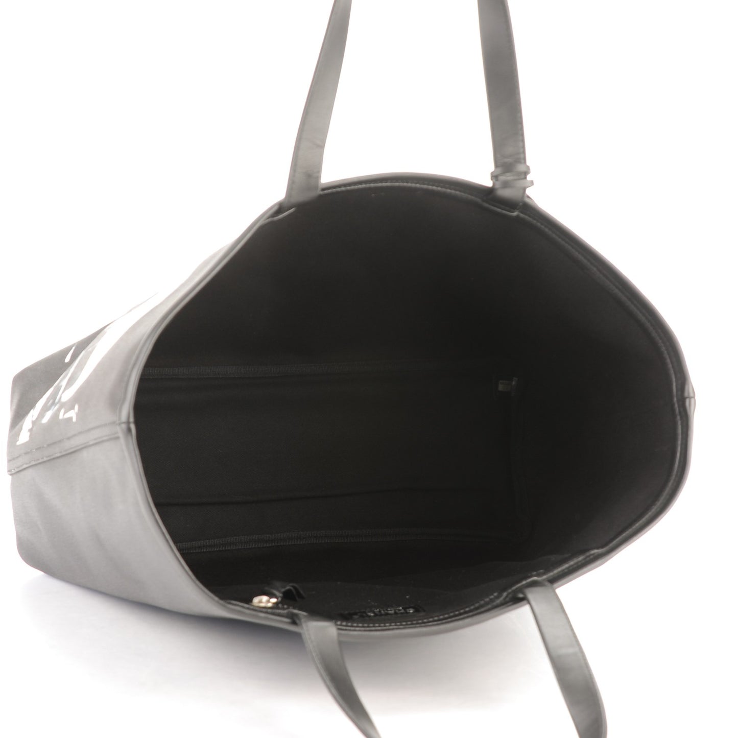 Canvas Karl Lagerfeld Mobile Art Tote Black
