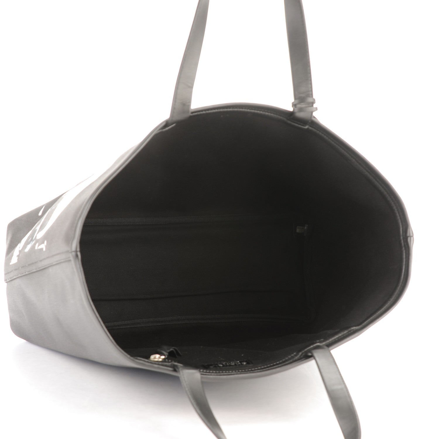 Chanel Canvas Karl Lagerfeld Mobile Art Tote Black 6 of 8
