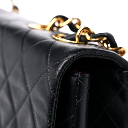Chanel Lambskin Quilted XL Jumbo Single Flap Black 16 of 16