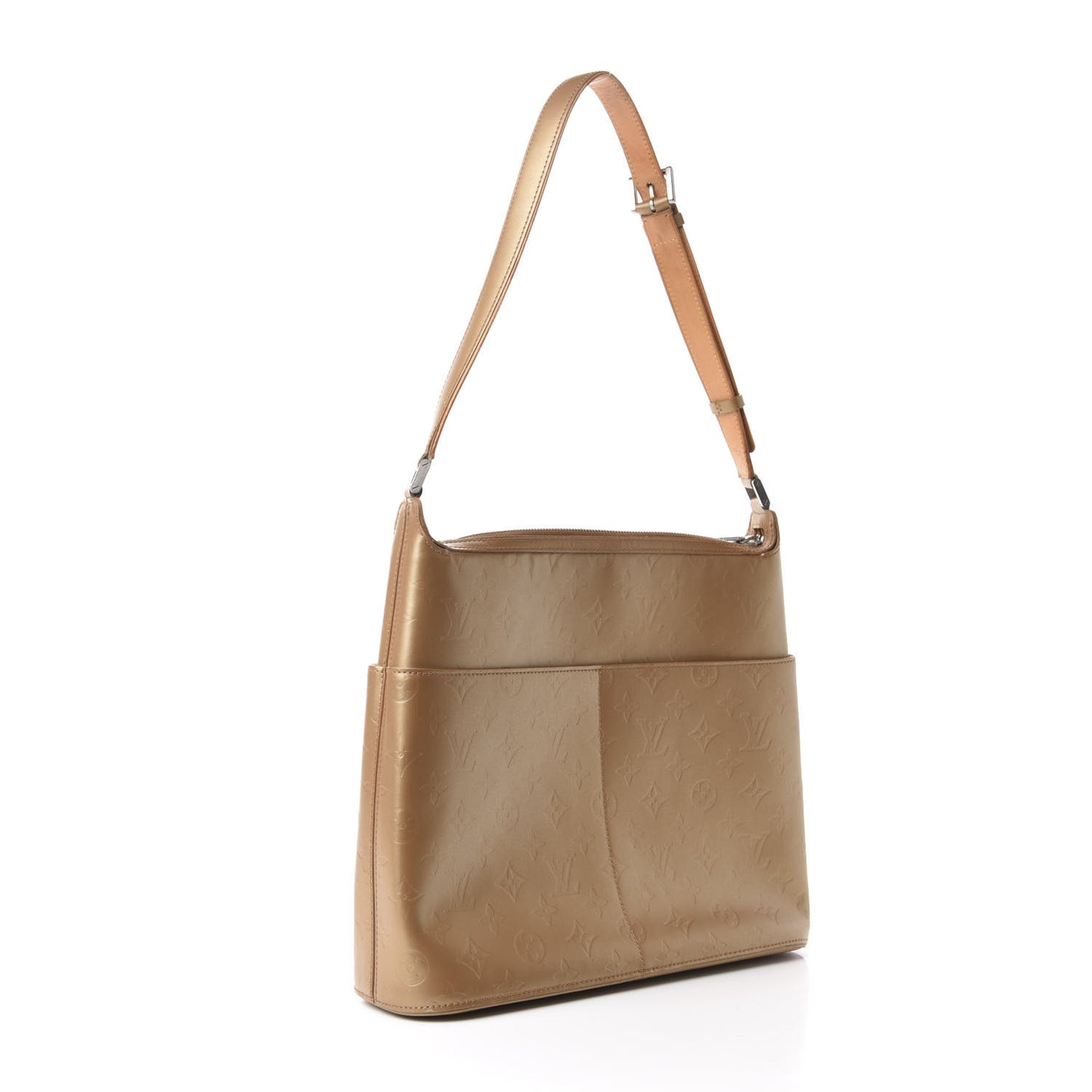 Mat Monogram Sutter Tote Ambre