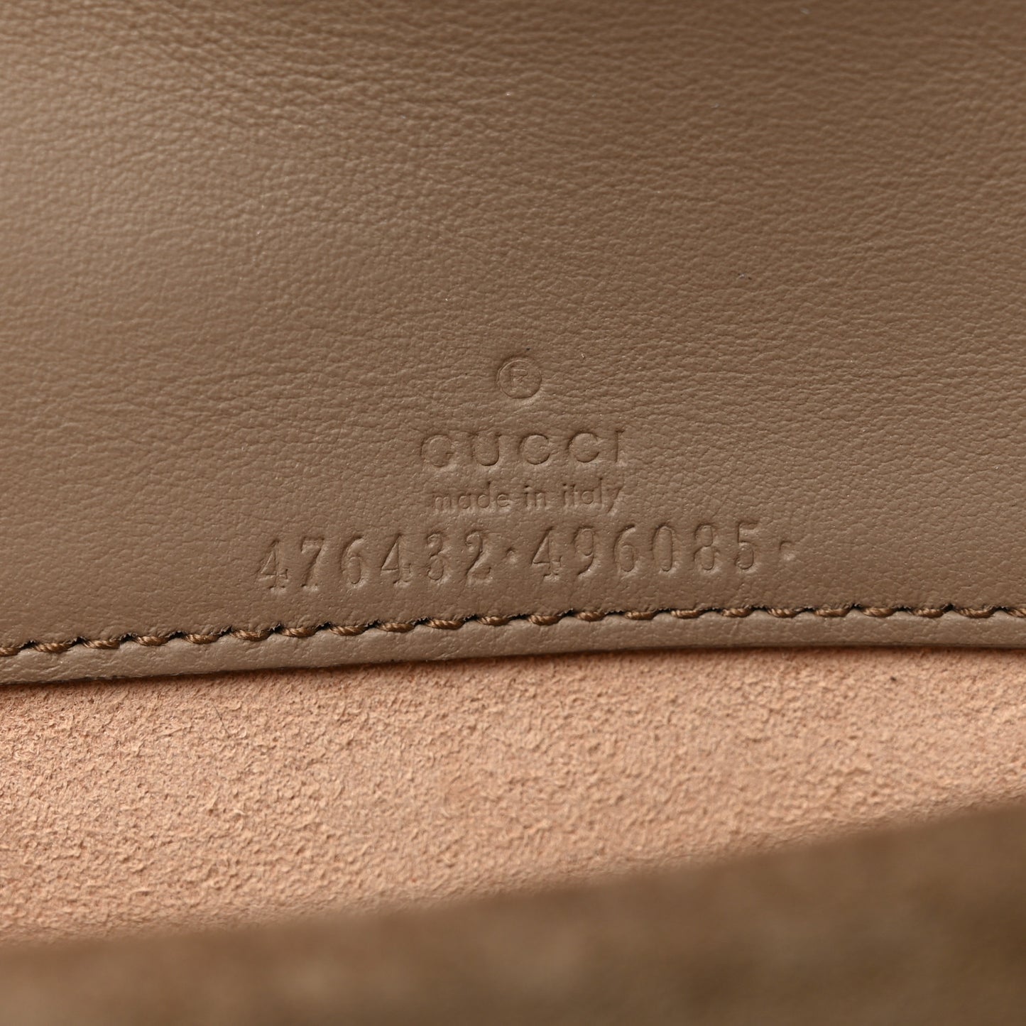 GG Supreme Monogram Super Mini Dionysus Shoulder Bag Taupe