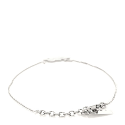 Saint Laurent Brass Monogram Charm Bracelet Mirror 3 of 4