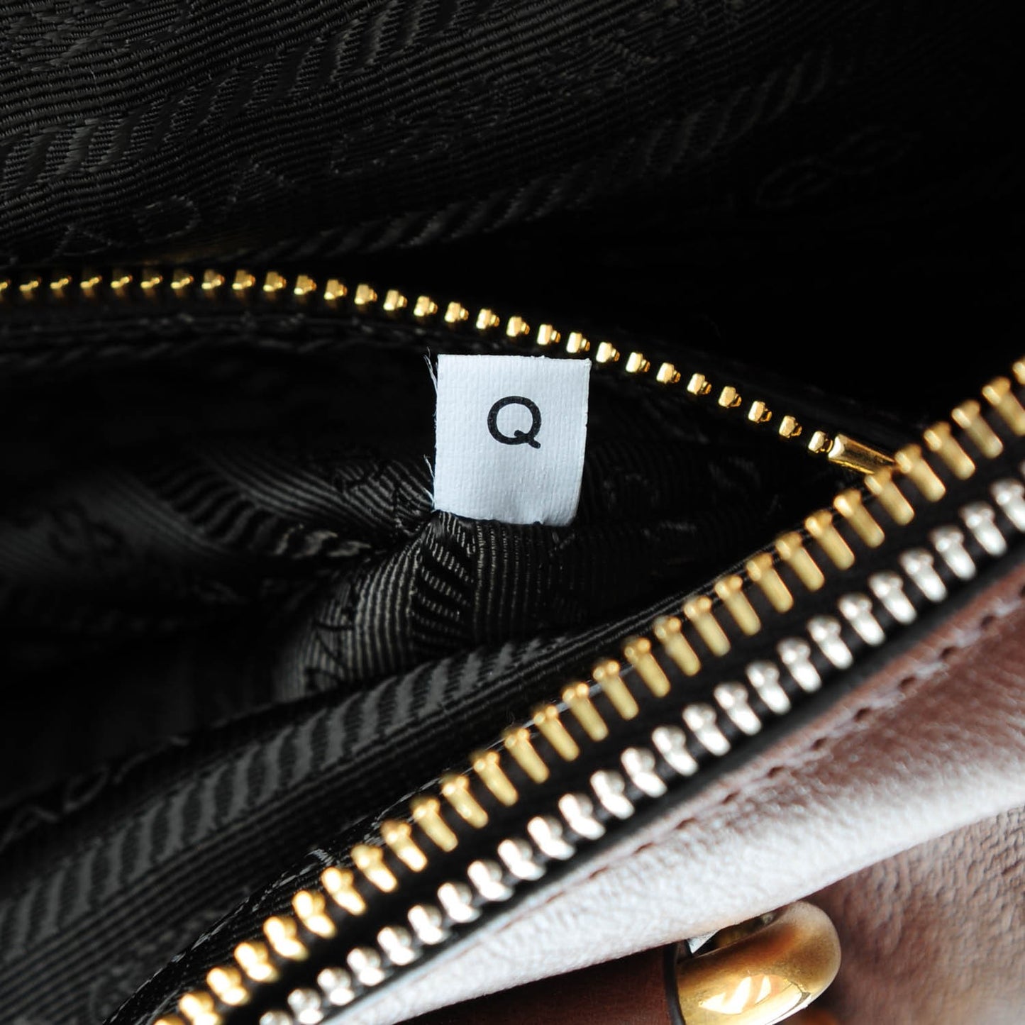 Glace Calf Studded Tote Bruciato