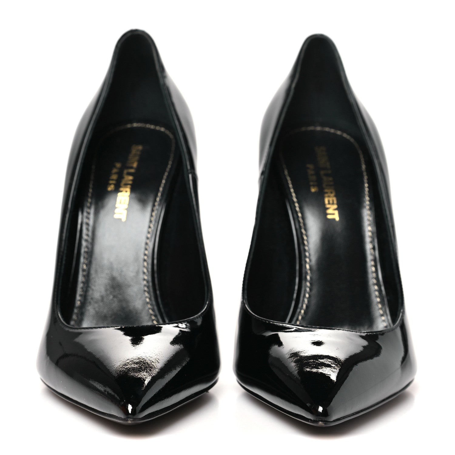 Saint Laurent Patent Opyum 110 Pumps 37 Black 3 of 11