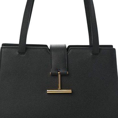 Tom Ford Calfskin Medium Tara Shoulder Bag Black 7 of 9