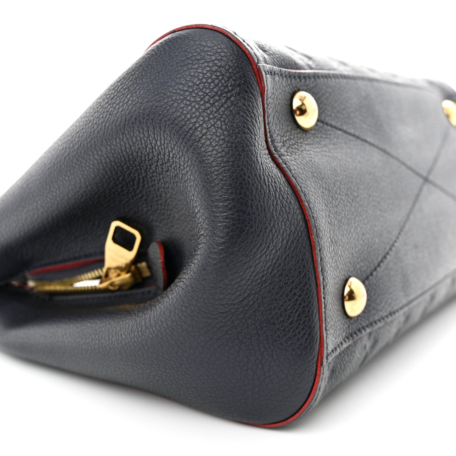 Louis Vuitton Empreinte Montaigne MM Marine Rouge 9 of 13