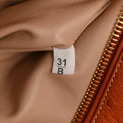 Prada Ostrich  Tote Cognac 8 of 13
