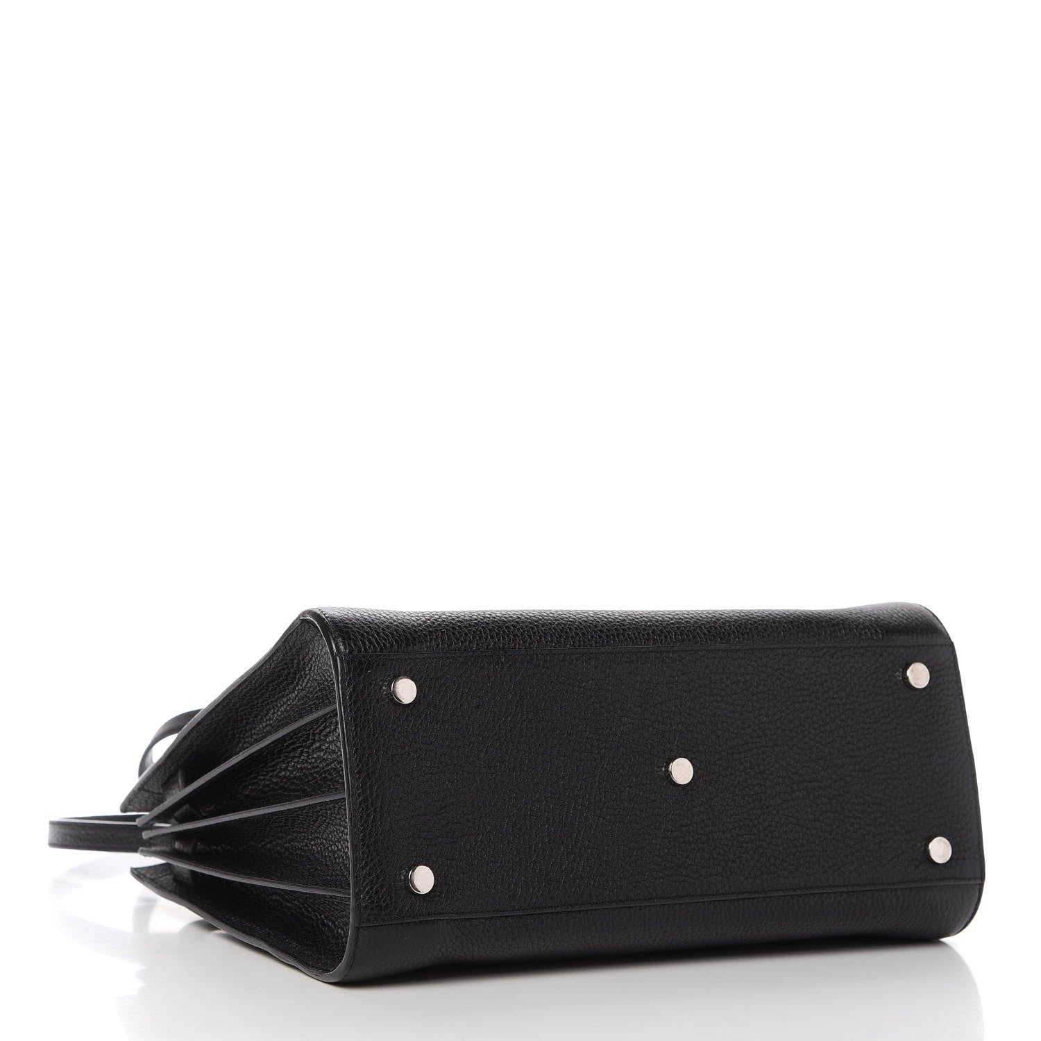 Saint Laurent Grained Calfskin Small Sac De Jour Black 6 of 12