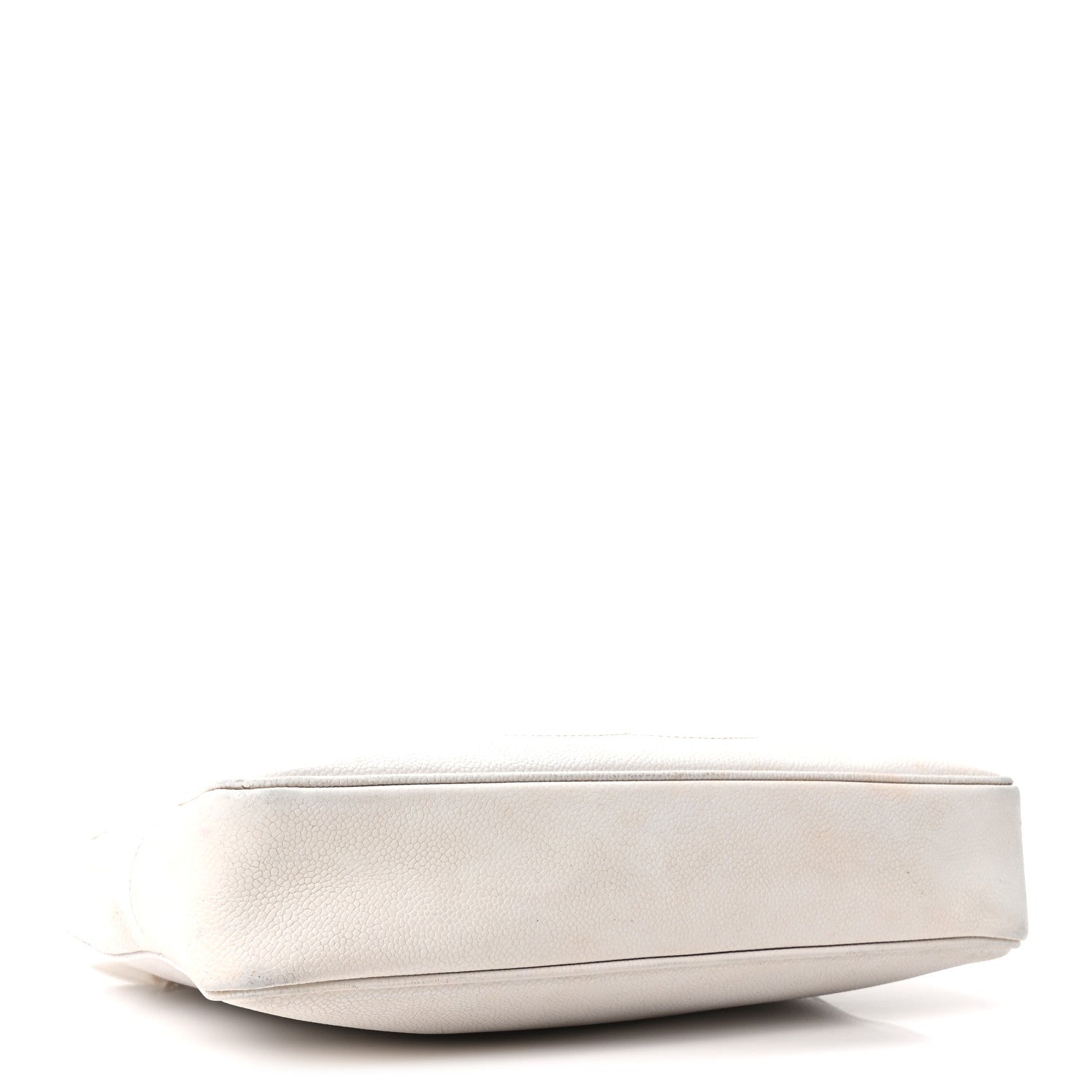 Chanel Caviar Flap Shoulder Bag White 4 of 11
