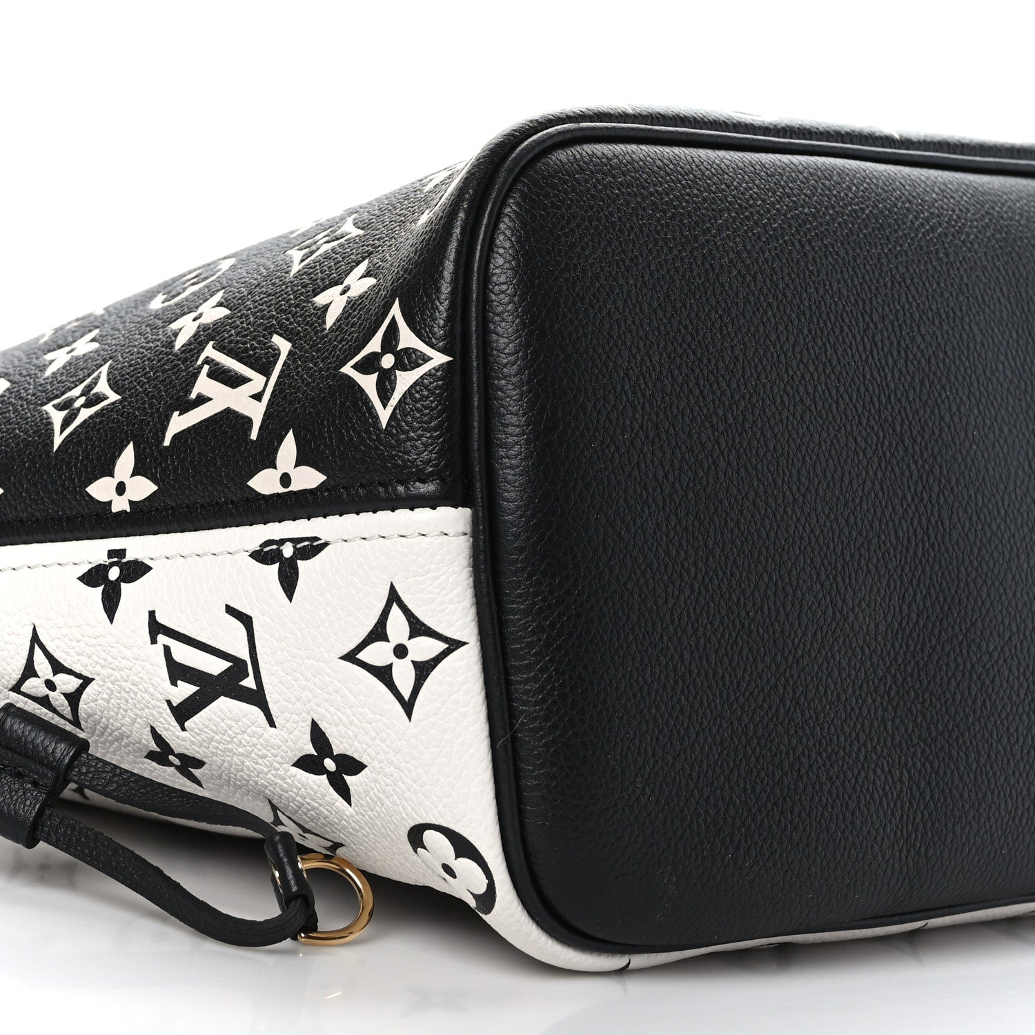 Louis Vuitton Empreinte Spring In The City Neverfull MM Black White Pink 7 of 8