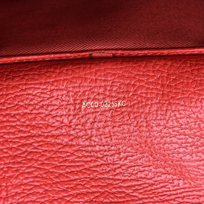 3.1 Phillip Lim 3.1 Textured Calfskin Mini Pashli Satchel Red 7 of 11