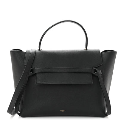 Celine Grained Calfskin Mini Belt Bag Black 1 of 11