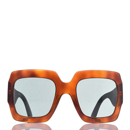 Gucci Square Frame GG0102S Sunglasses Glitter Silver Multi 4 of 16