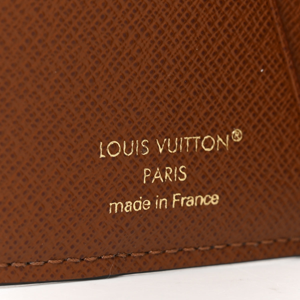 Louis Vuitton Calfskin Donut Monogram Pocket Organizer Chocolate 6 of 6