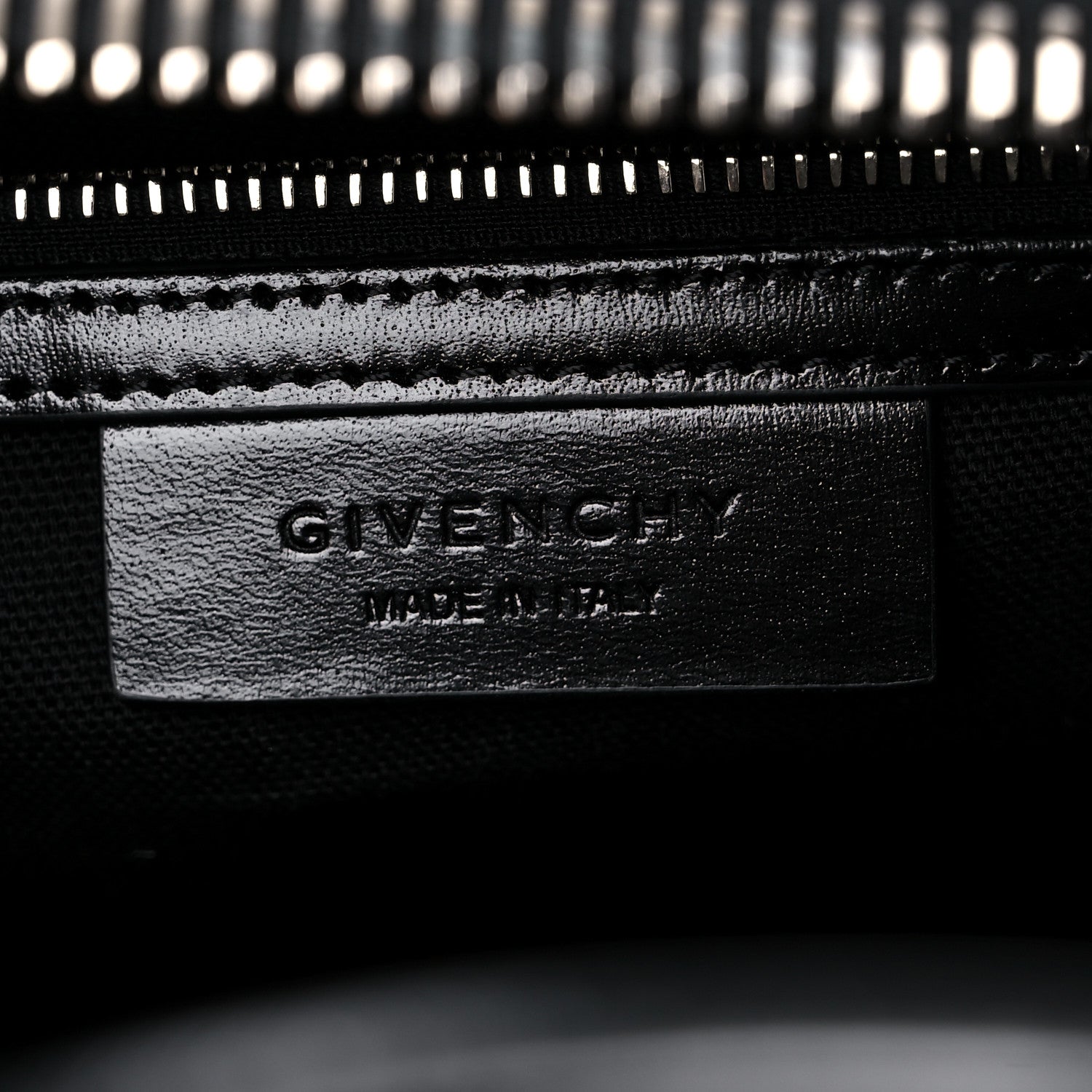 Givenchy Shiny Lord Calfskin Medium Antigona Black 6 of 10