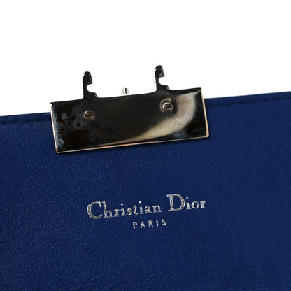 Christian Dior Lambskin Cannage Miss Dior Explorateur Compact Wallet  Blue 6 of 9