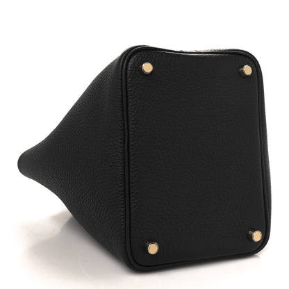 Hermes Taurillon Clemence Picotin Lock 18 PM Black 4 of 13