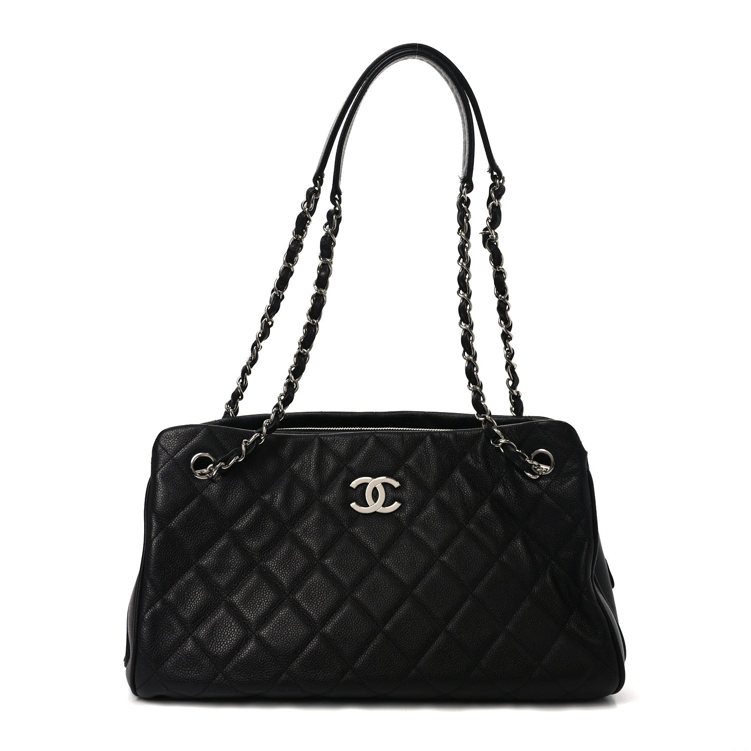 Chanel Caviar Quilted Bijoux Chain Shopping Tote Black 1 of 21