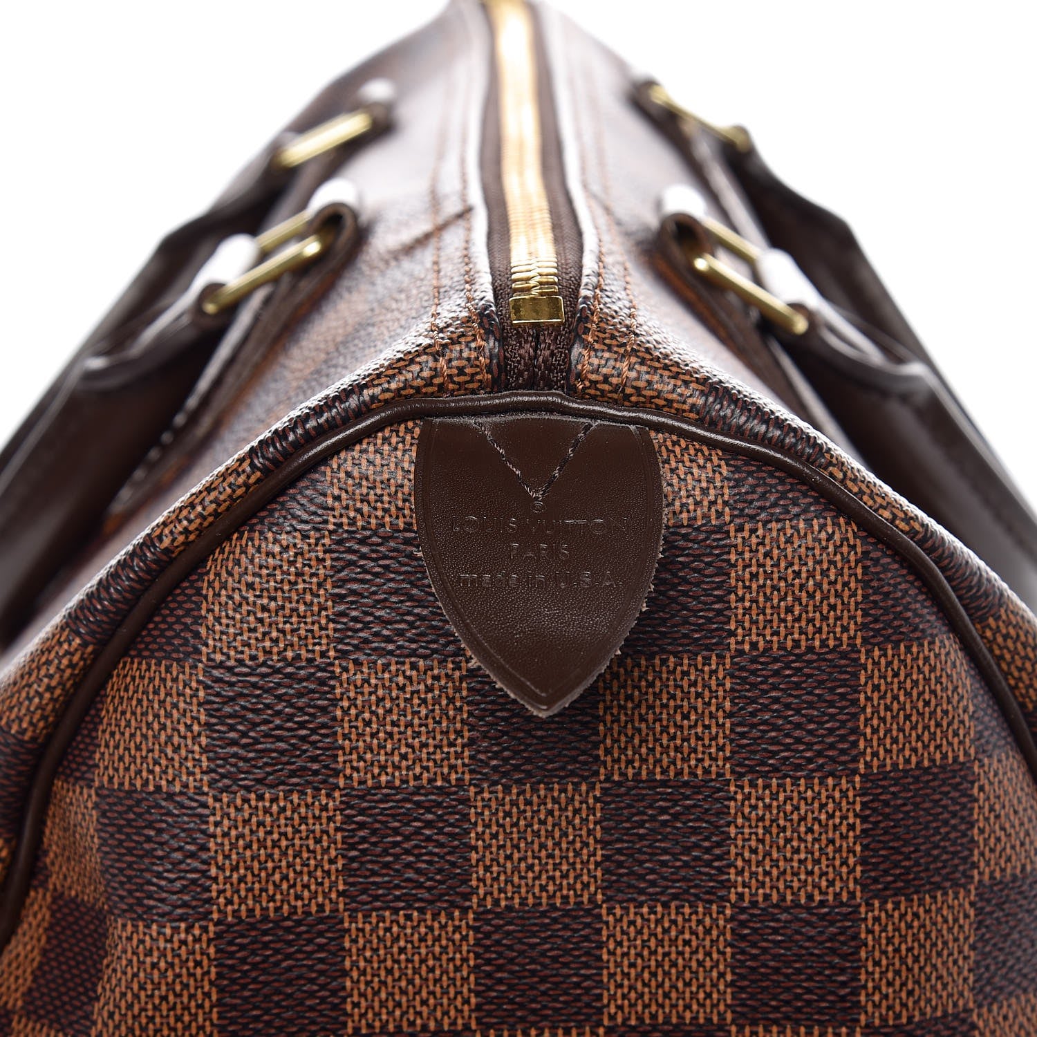 Louis Vuitton Damier Ebene Speedy 30 7 of 11