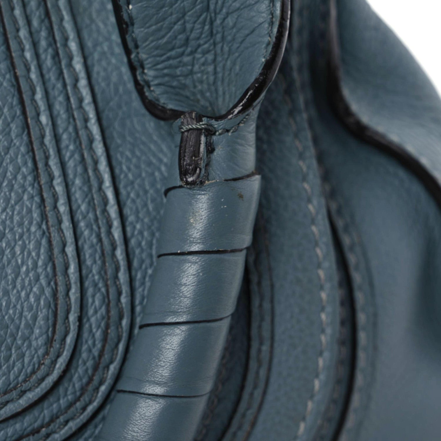 Chloe Calfskin Medium Marcie Satchel Cloudy Blue 11 of 17