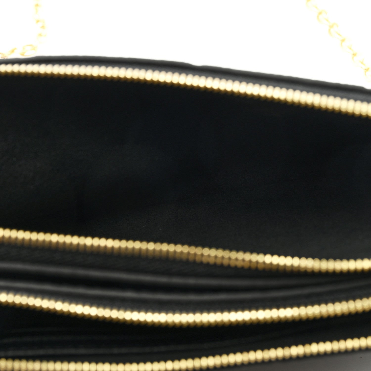Louis Vuitton Empreinte Double Zip Pochette Black 5 of 9