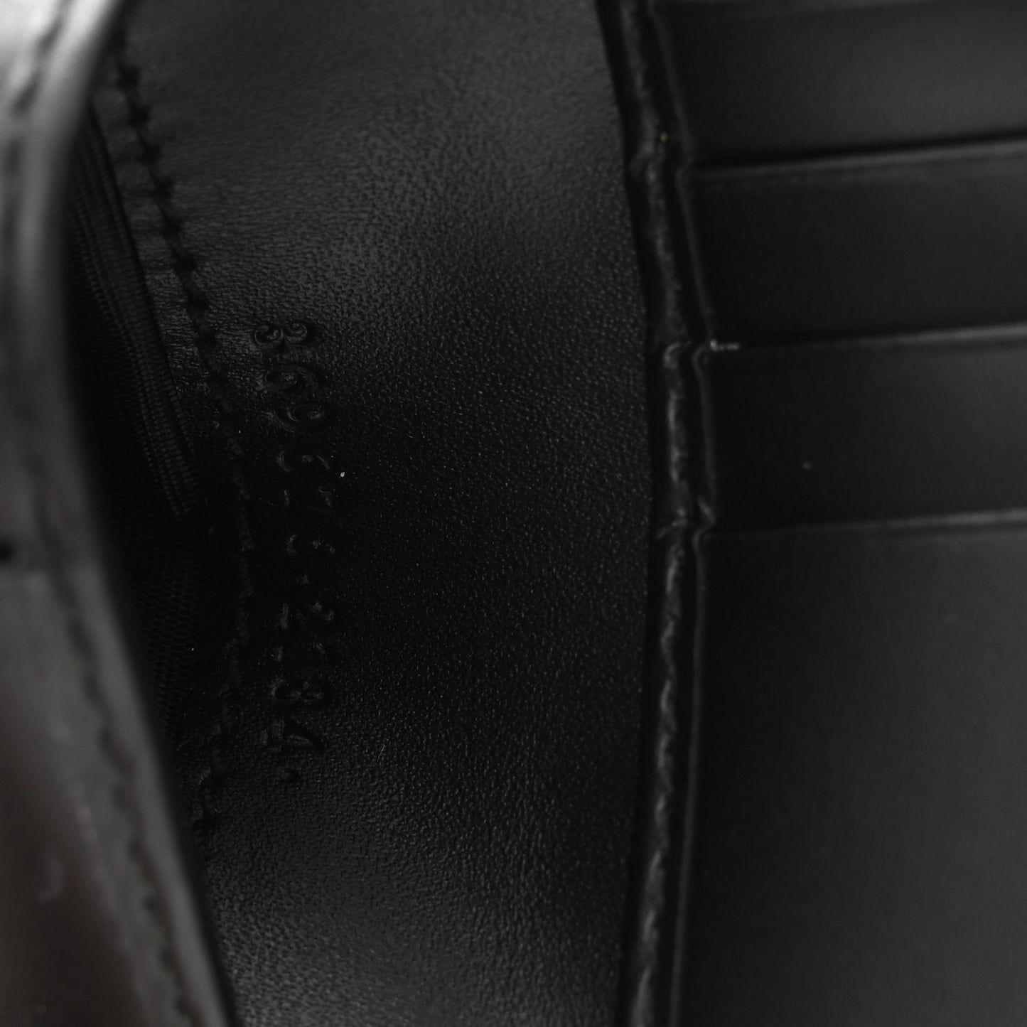 Guccissima Interlocking G French Wallet Black