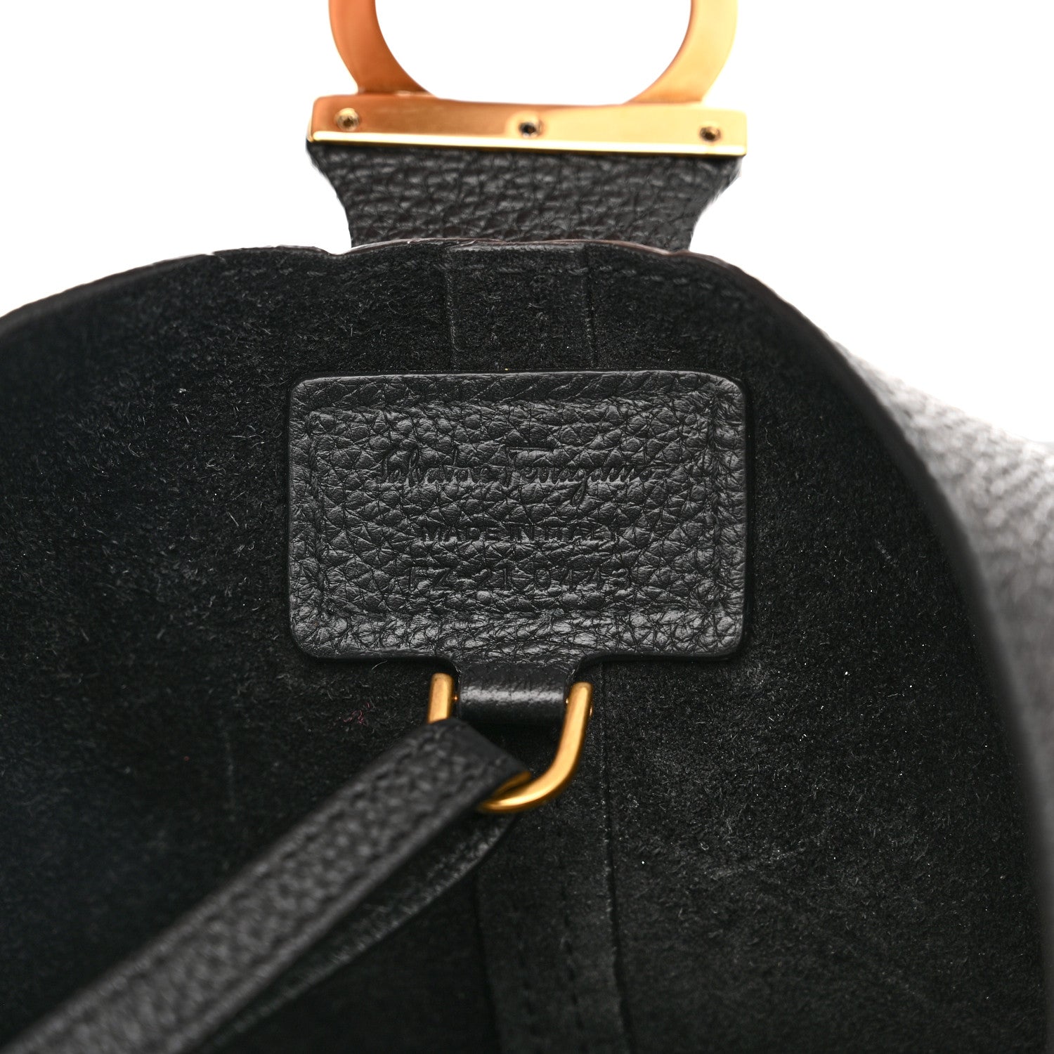 Salvatore Ferragamo Calfskin Margot Hobo Black 7 of 10